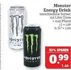 Aktuelles Energy Drink Angebot bei Marktkauf in Erlangen ab 0,99 €