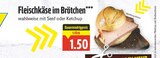 Fleischkäse im Brötchen bei E center im Prospekt "" für 1,50 €
