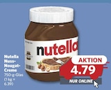 Nuss-Nougat-Creme Angebote von Nutella bei combi Hannover für 4,79 €