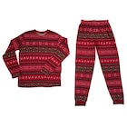 Pyjama molleton homme - TEX en promo chez Carrefour Pyjama molleton homme - TEX dans le catalogue Carrefour