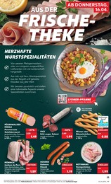 Mettwurst im Kaufland Prospekt "KNÜLLER" auf Seite 35