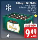 Aktuelle Bitburger Angebote bei EDEKA in Eschweiler Aktuelles Pils Stubbi Angebot bei EDEKA in Eschweiler ab 9,49 €