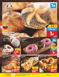 Donuts Angebot im aktuellen Netto Marken-Discount Prospekt auf Seite 12