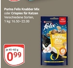 Knabber Mix im Angebot bei GLOBUS in Kaiserslautern Knabber Mix Angebote von Purina Felix bei GLOBUS Kaiserslautern für 0,99 €