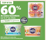 Promo 60% de remise immédiate sur le 2ème au choix sur toute la gamme BLINI à  dans le catalogue Auchan Supermarché à Brétigny-sur-Orge