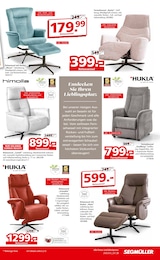 Segmüller Sitzmöbel im Prospekt 