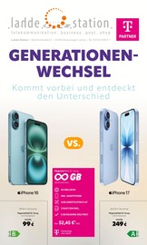 Aktueller lahde Station Elektromärkte Prospekt in Petershagen und Umgebung, "GENERATIONEN-WECHSEL" mit 8 Seiten, 01.11.2025 - 30.11.2025