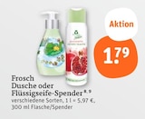 Dusche im Angebot bei tegut in Ingolstadt Dusche Angebote von Frosch bei tegut Ingolstadt für 1,79 €