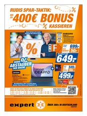 Samsung im expert Prospekt in Düren Aktueller expert Prospekt mit Samsung, "Top Angebote", Seite 1
