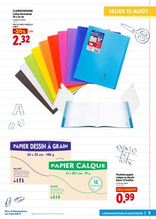 Promotion Pochette dans le prospectus Lidl, valable du 13/08/2026 au 20/08/2026 Promo Pochette dans le catalogue Lidl du moment à la page 9