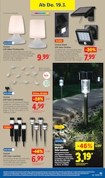 Lidl Solarlampe im Prospekt Lidl Solarlampe im Prospekt