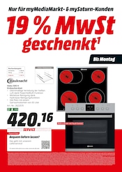Einbauherd im MediaMarkt Saturn Prospekt in Darmstadt Aktueller MediaMarkt Saturn Prospekt mit Einbauherd, "19 % MwSt geschenkt", Seite 11