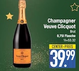 Champagner von Veuve Clicquot im aktuellen EDEKA Prospekt für 39,99 €