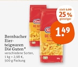 Aktuelle Fertiggerichte Angebote bei tegut in Mannheim Aktuelles Eierteigwaren Die Guten Angebot bei tegut in Mannheim ab 1,49 €
