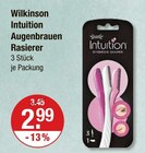 Intuition Augenbrauen Rasierer Angebote von Wilkinson bei V-Markt Kempten für 2,99 €