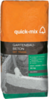 Gartenbau-Beton Angebote von quick-mix bei toom Baumarkt Halberstadt für 8,99 €