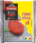 Viande bovine : 8 steaks hachés 15% mg - CHARAL dans le catalogue Intermarché Express