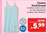 Damen Nachthemd im Angebot bei Marktkauf in Görlitz Damen Nachthemd Angebote bei Marktkauf Görlitz für 5,99 €