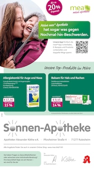 Aktueller mea - meine apotheke Prospekt "Unsere März-Angebote" Aktueller mea - meine apotheke Prospekt