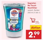 No Touch Nachfüller im Angebot bei Netto Marken-Discount in Wunstorf No Touch Nachfüller Angebote von Sagrotan bei Netto Marken-Discount Wunstorf für 2,99 €