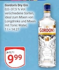 Dry Gin im Angebot bei GLOBUS in Gotha Dry Gin Angebote von Gordon's bei GLOBUS Gotha für 9,99 €