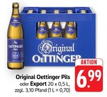 Original Pils Angebot in Schramberg Original Pils im aktuellen Prospekt bei Trinkgut in Schramberg