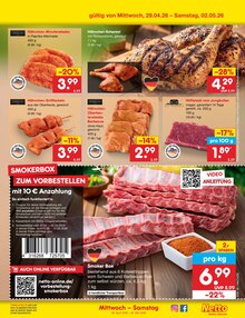 Steak im Netto Marken-Discount Prospekt "Aktuelle Angebote" mit 73 Seiten (Rostock)