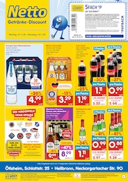 Netto Marken-Discount Prospekt für Maulbronn: "DER ORT, AN DEM DU IMMER AUSGEZEICHNETE PREISE FINDEST.", 2 Seiten, 10.11.2025 - 15.11.2025
