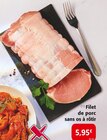 Promo Filet de porc sans os à rôtir à 5,95 € dans le catalogue Colruyt à Ferney-Voltaire