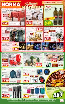 Catalogue Norma de la semaine "Votre Discounter Régional" avec 1 pages, valide du 12/11/2025 au 18/11/2025 pour Schiltigheim et alentours Prospectus Norma de la semaine "Votre Discounter Régional" avec 1 pages, valide du 12/11/2025 au 18/11/2025 pour Schiltigheim et alentours