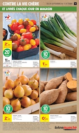 Promos Tomate dans le catalogue "Intermarché" de Intermarché Hyper Tomate en promo dans le catalogue Intermarché Hyper à la page 9