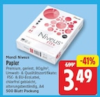 Niveus Papier von Mondi für 3,49 € bei EDEKA im Angebot Niveus Papier von Mondi im aktuellen EDEKA Prospekt