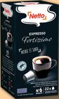 Capsules Expresso Fortissimo X22 - NETTO en promo chez Netto Capsules Expresso Fortissimo X22 - NETTO dans le catalogue Netto