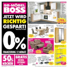 SB Möbel Boss Prospekt für Neubrandenburg: "JETZT WIRD RICHTIG GESPART!", 12 Seiten, 08.11.2025 - 14.11.2025
