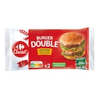 Pain burger double à Carrefour Market dans Saint-Cyr-sur-Loire Pain burger double à Carrefour Market dans Saint-Cyr-sur-Loire