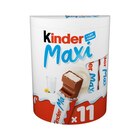 - - KINDER MAXI - Carrefour Market à Valence - - KINDER MAXI en promo chez Carrefour Market Valence à 3,45 €