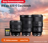 Bis zu 300 € Cashback im Kamera Express Prospekt Bis zu 300 € Cashback von Sony im aktuellen Kamera Express Prospekt für