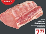 Aktuelles Frischer Schweinerückenbraten Angebot bei Marktkauf in Paderborn ab 7,77 €