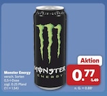combi Cuxhaven - Monster Energy Angebot im Prospekt Monster Energy bei combi im Cuxhaven Prospekt für 0,77 €