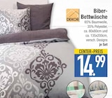 Biber-Bettwäsche Angebote von DEKOR bei EDEKA Augsburg für 14,99 €