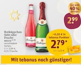 Sekt oder Fruchtsecco Angebote von Rotkäppchen bei tegut Dreieich für 2,79 €