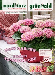 Garten-Center Nordharz GmbH & Co. KG Prospekt für Wernigerode mit 12 Seiten Garten-Center Nordharz GmbH & Co. KG Prospekt für Wernigerode: "DEIN GARTEN - DEINE SOMMERLIEBE", 12 Seiten, 03.05.2025 - 10.05.2025