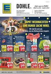 EDEKA Supermarkt Prospekt der aktuellen Woche mit 30 Seiten, gültig von 15.12.2025 bis 20.12.2025, in Hopsten und Umgebung Aktueller EDEKA Supermarkt Prospekt in Hopsten und Umgebung, "Aktuelle Angebote" mit 30 Seiten, 15.12.2025 - 20.12.2025