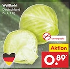 Weißkohl Angebote bei Netto Marken-Discount Hannover für 0,89 €