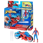 Moto lance-toile et figurine Spider-Man - MARVEL SPIDER-MAN dans le catalogue Carrefour