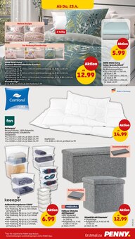Spannbettlaken im Penny Prospekt "Wer günstig will, muss Penny." mit 38 Seiten (Rostock)