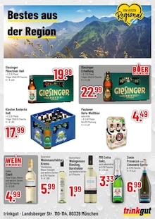 Getränke im aktuellen Trinkgut Prospekt (München) Getränke im Trinkgut Prospekt "Aktuelle Angebote" mit 4 Seiten (München)