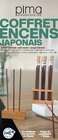 Coffret encens japonais - PIMA en promo chez Carrefour Coffret encens japonais - PIMA dans le catalogue Carrefour