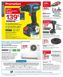 Prix et réduction Aspirateur dans le prospectus Castorama en cours Offre Aspirateur dans le catalogue Castorama du moment à la page 14