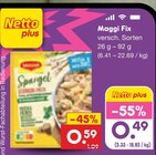 Fix Angebote von Maggi bei Netto Marken-Discount Freital für 0,49 €